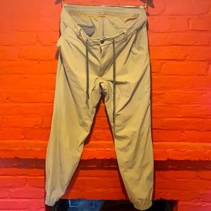 Lululemon | 36 waist | Tan Joggers